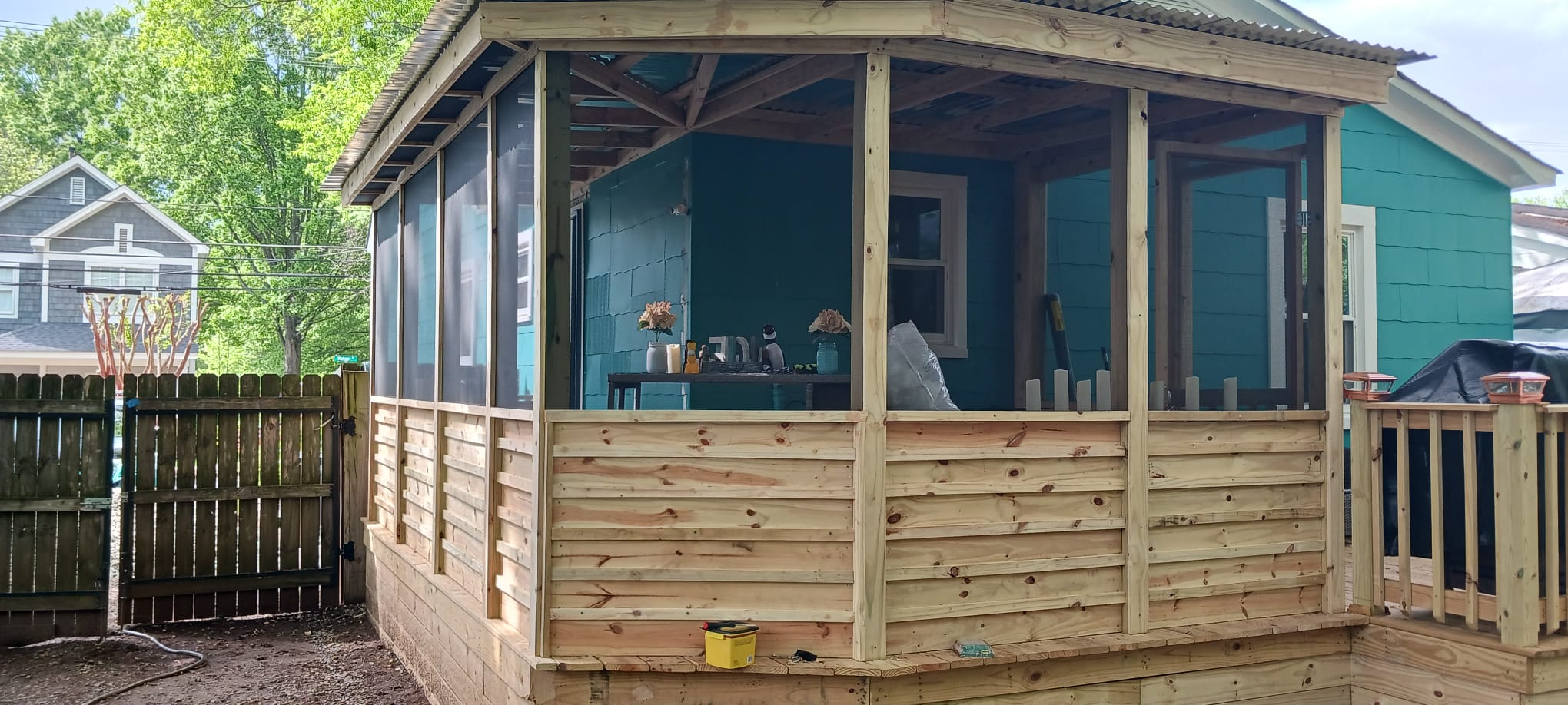 Decks and porches, Premium Outdoor Treated Wood