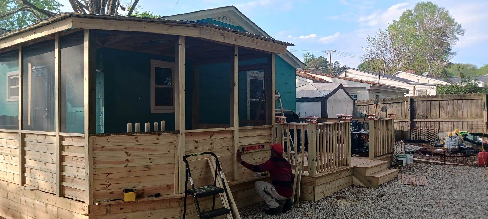 Decks and porches, Premium Outdoor Treated Wood